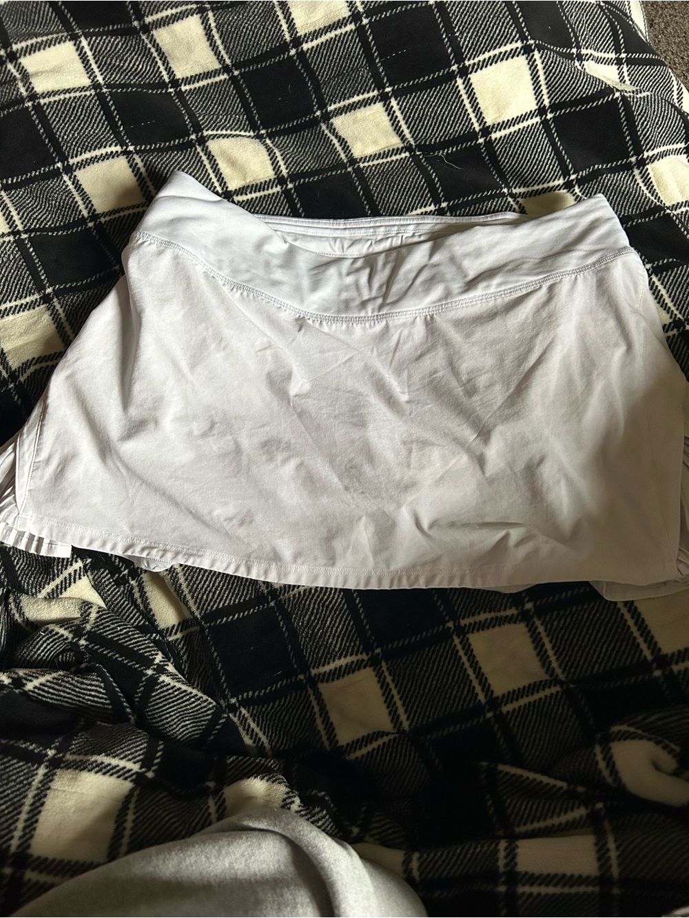 lululemon athletica white athletic skort